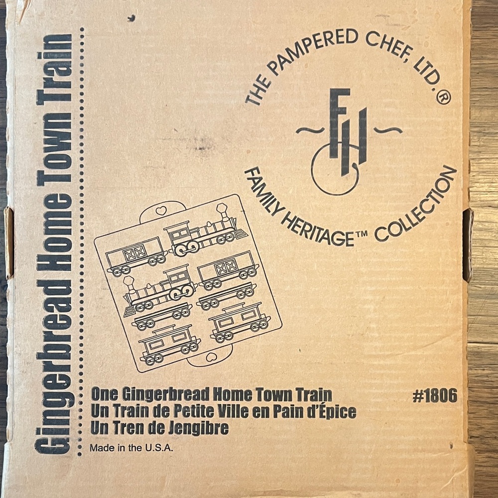 The Pampered Chef Gingerbread Cookie Mold